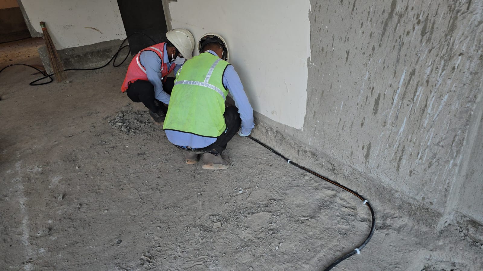 Anti Termite Reticulation System - Porous Pipe Installation